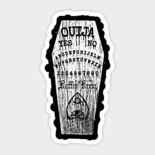 Ouija Koffin Krew Sticker